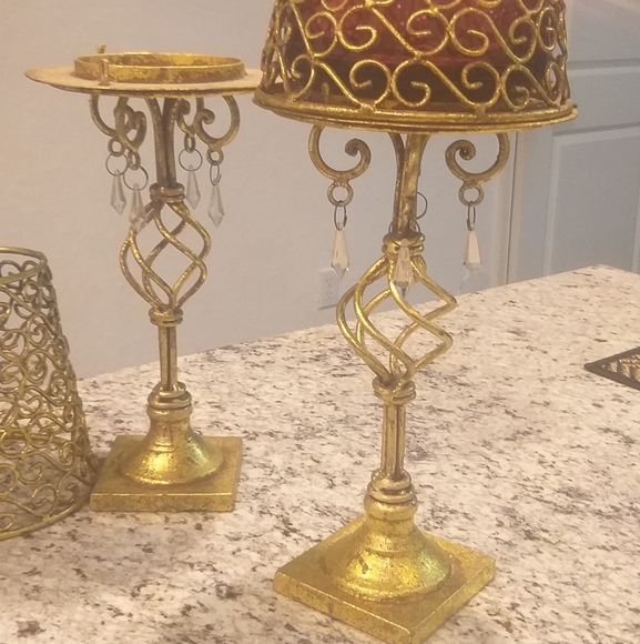 HUGE PILLAR CANDLE HOLDERS😍😍 - Picture 4 of 15
